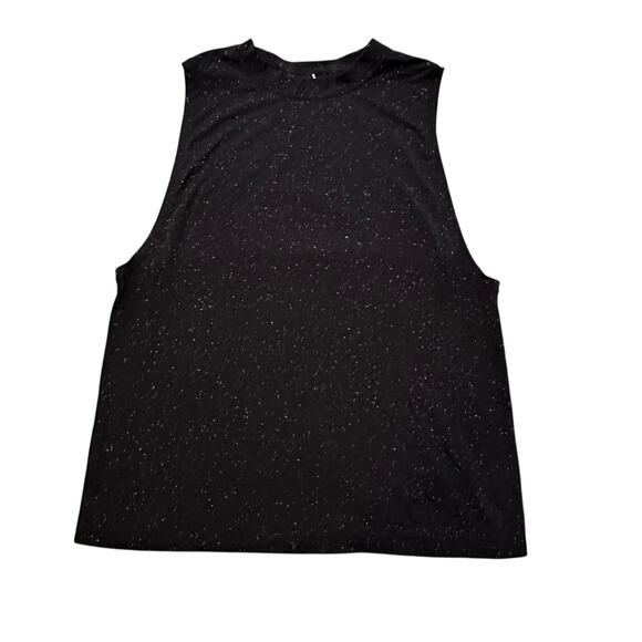 Lululemon black speckle print sleeveless tank top - Picture 9 of 9